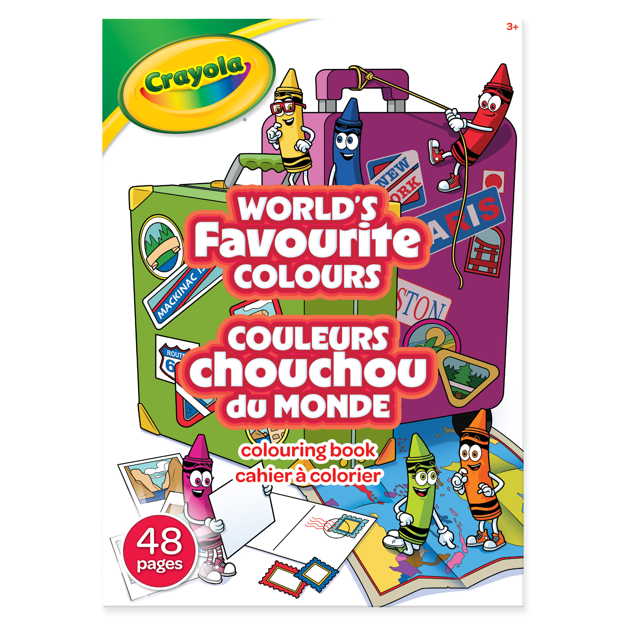 Worlds Favourite Colouring Book - Back of Book