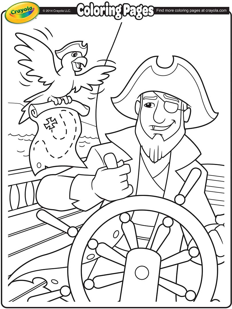 Pirata al timón