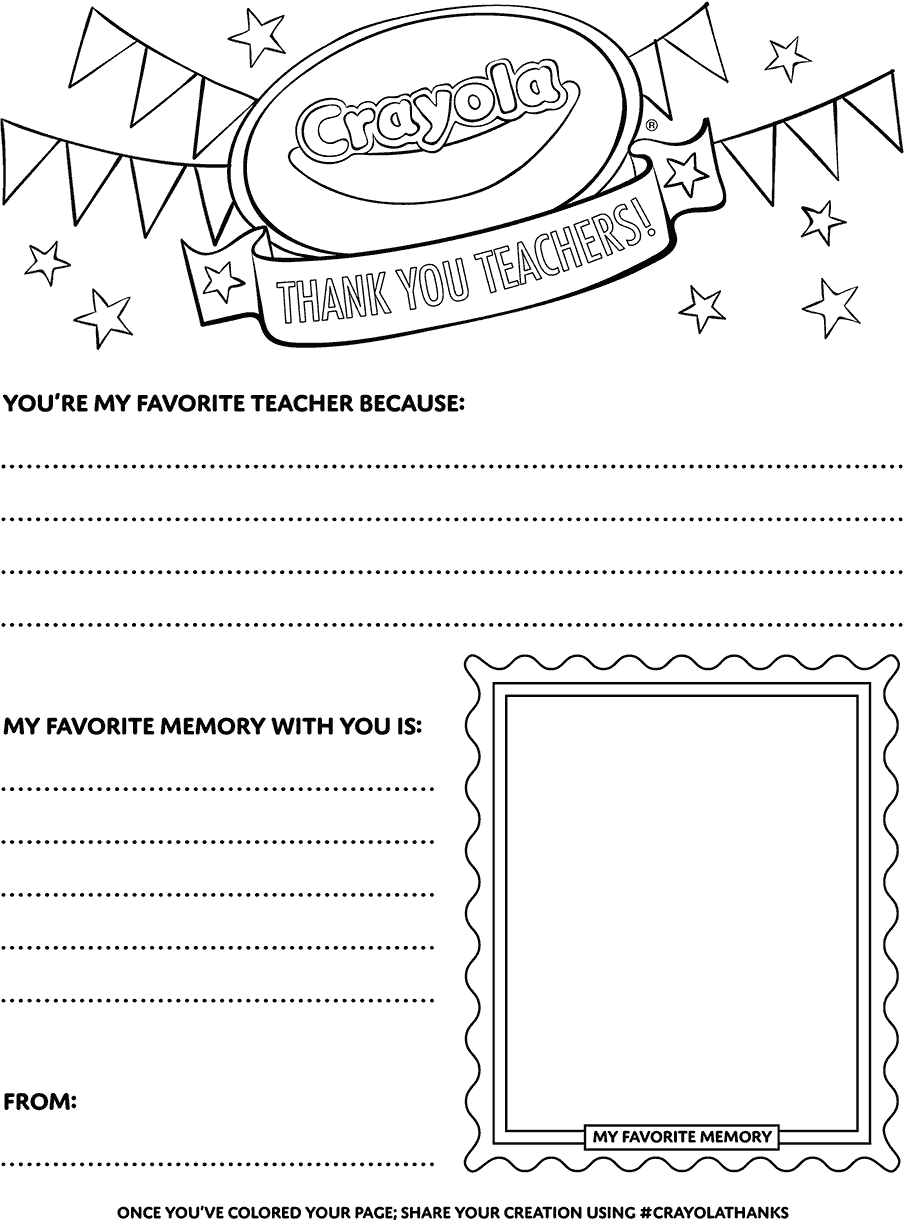 Thank A Teacher List