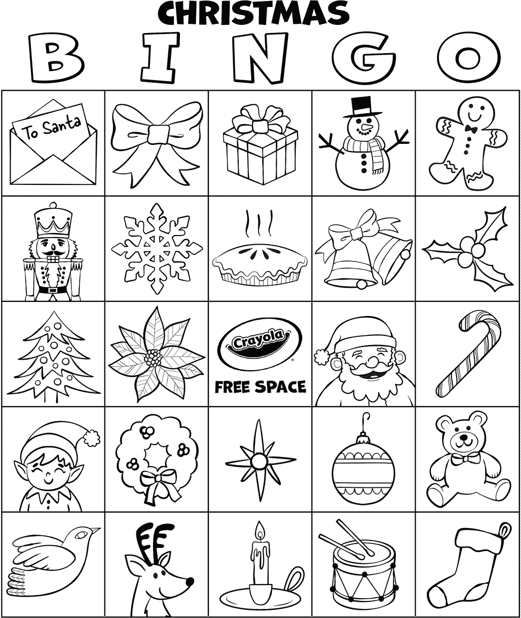Christmas Bingo Board No.3