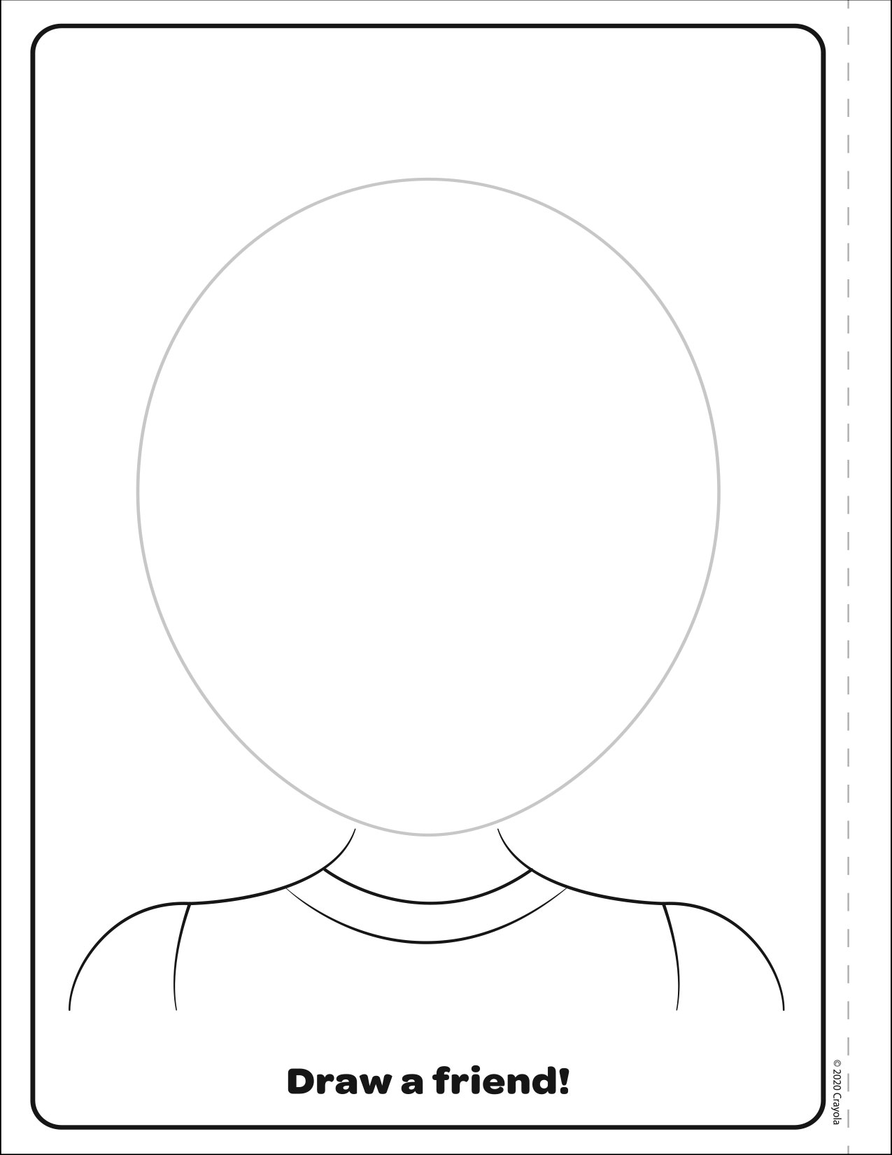 Colors of the World Draw A Face