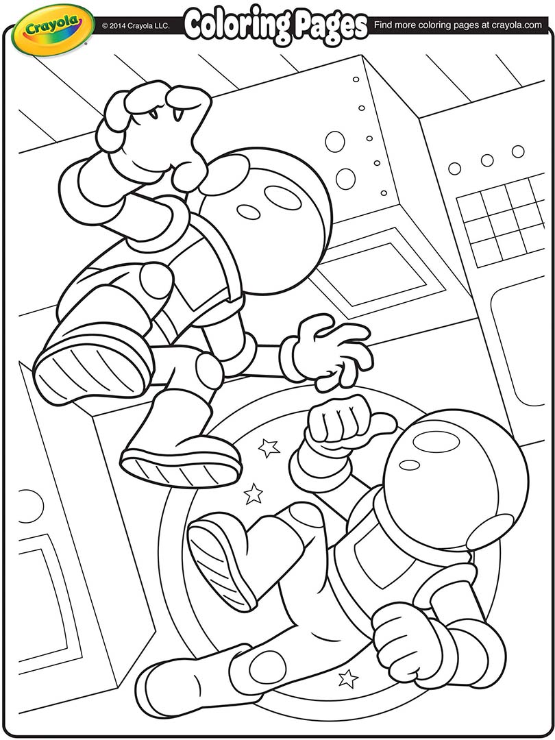 Astronautas espaciales