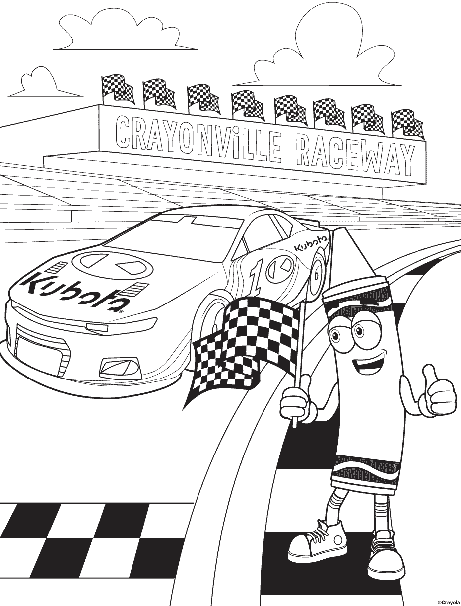 Racecar at Crayonville Raceway