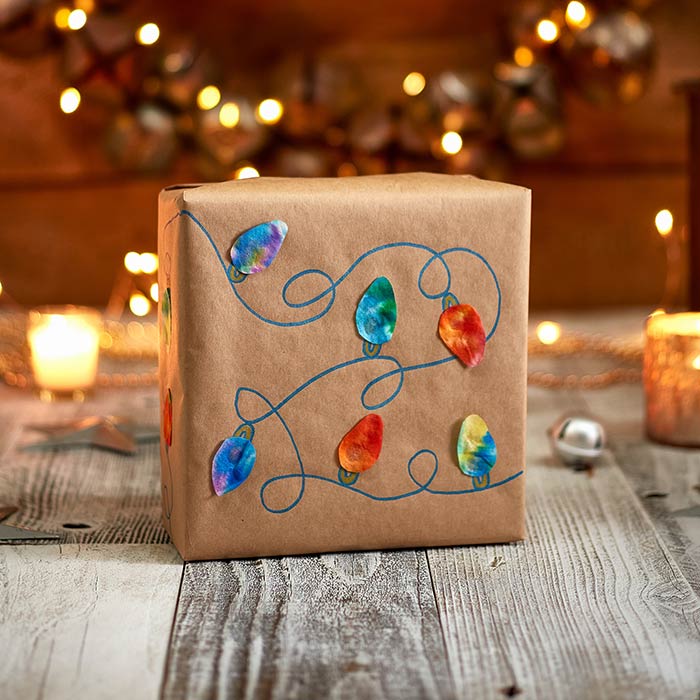Holiday Lights Wrapping Paper