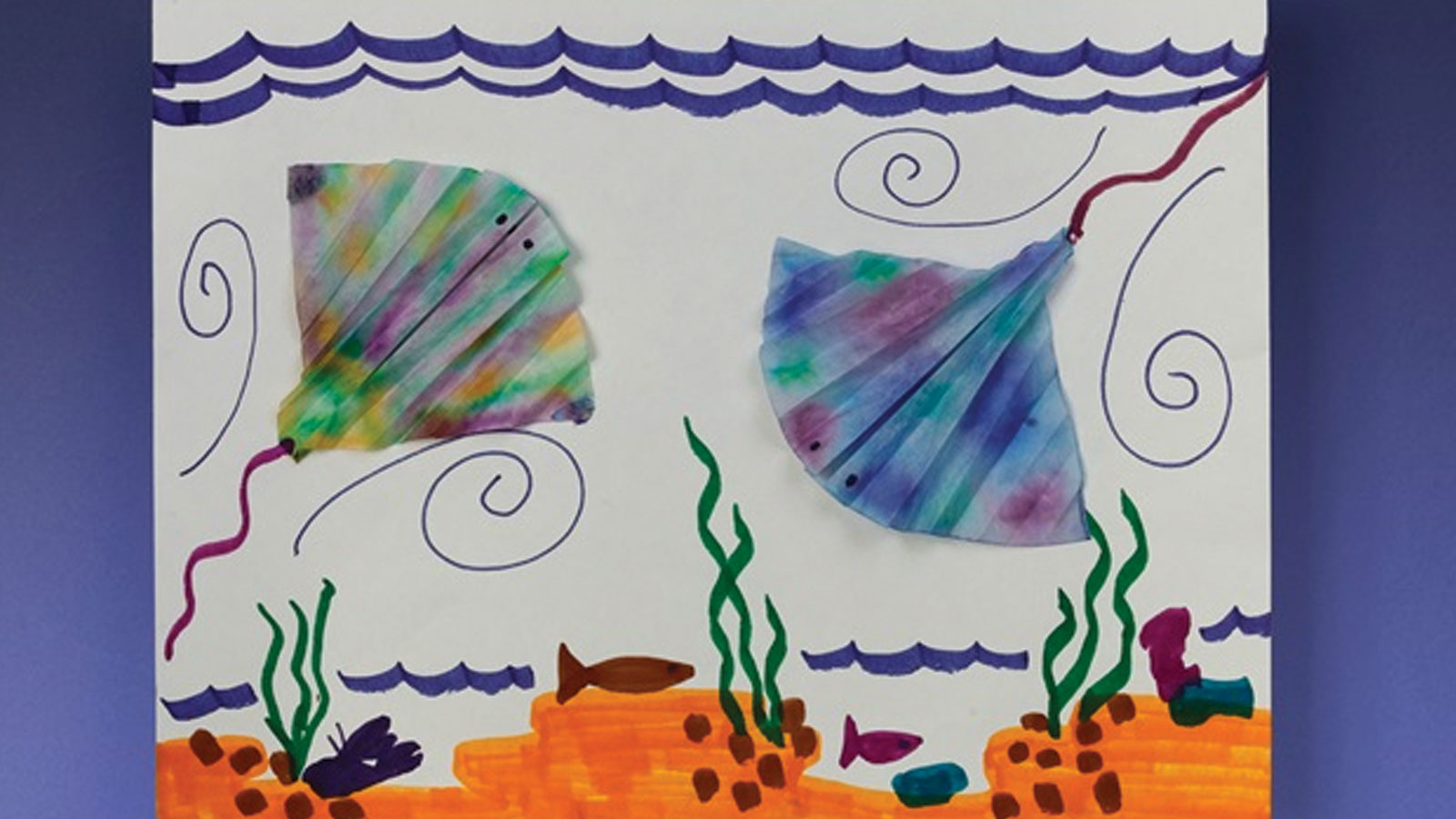 Tiras de teñido anudado