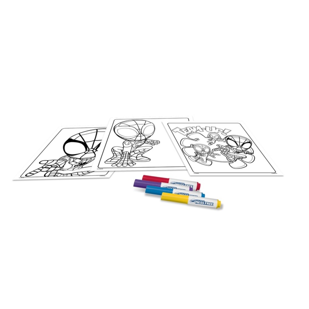 Color Wonder Coloring set - Spidey  contenuto