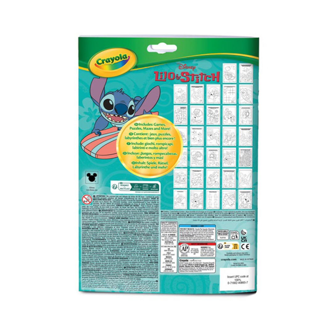 Album Attivit & Coloring  Disney Lilo & StitchBack view