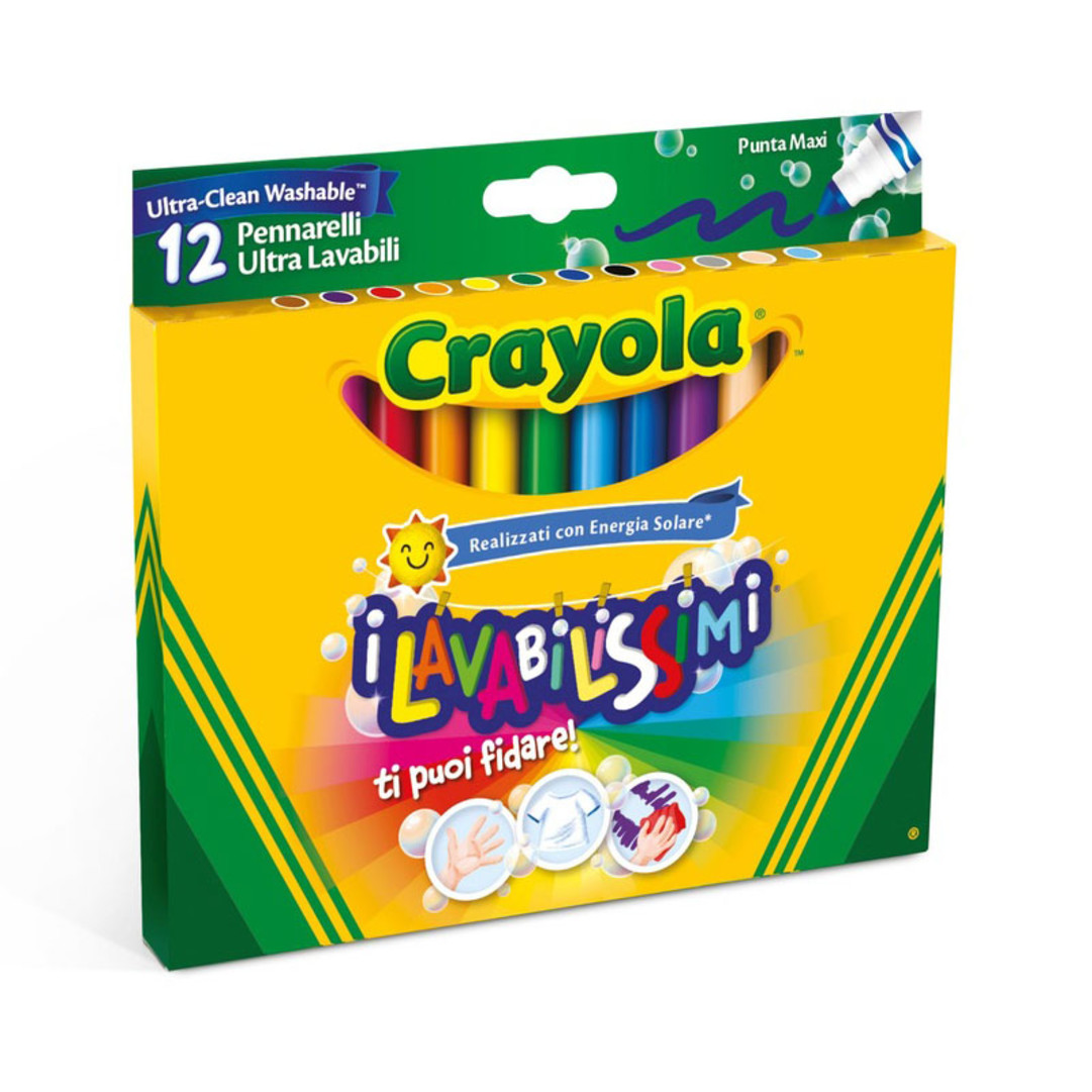 Ultra Clean Washable Markers, Pack of 12 front view