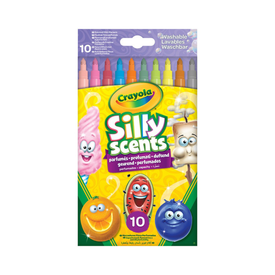 Silly Scents -  10 pennarelli lavabili punta media LavabiliFront view