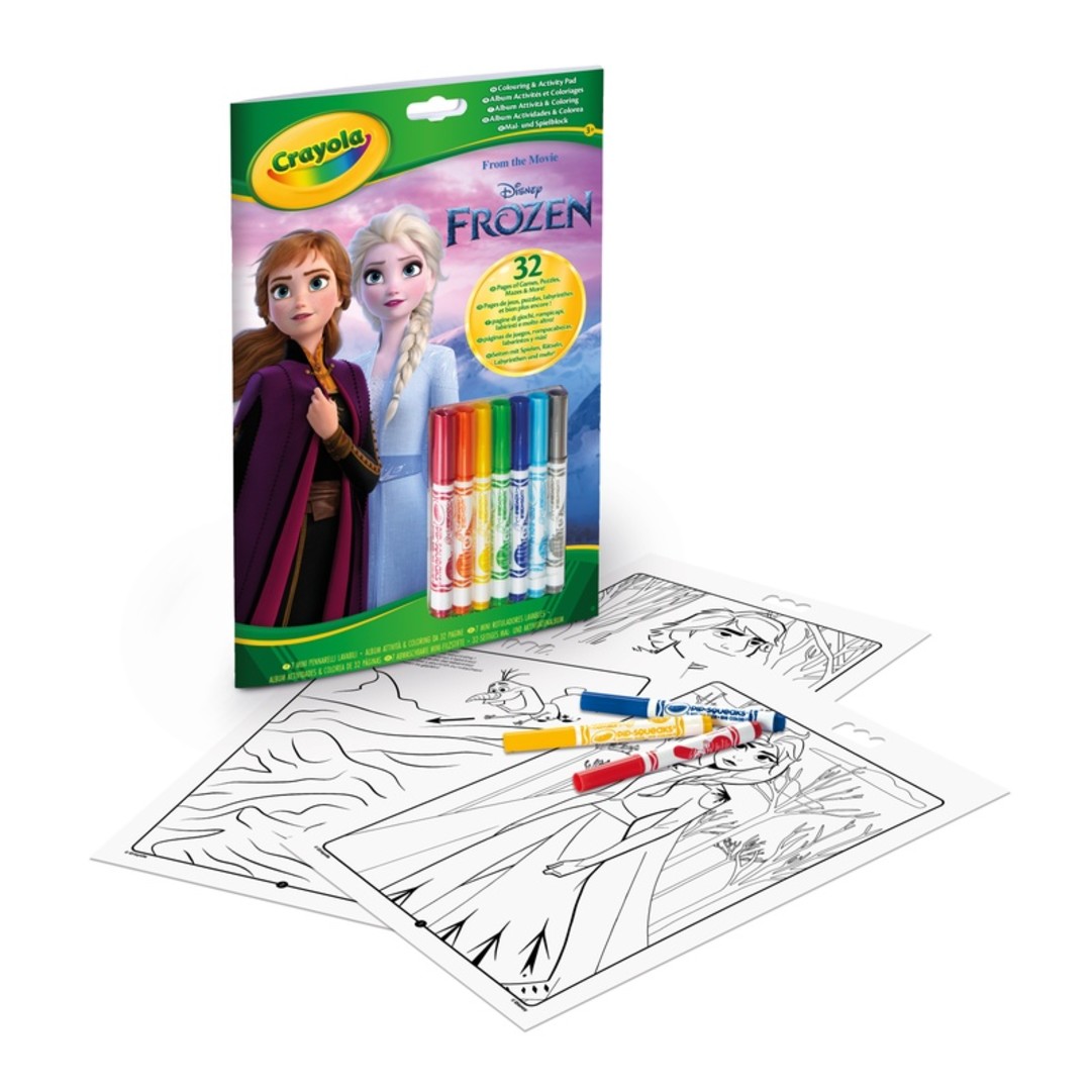 Album Attivit & Coloring - Disney FrozenPackaging with contents