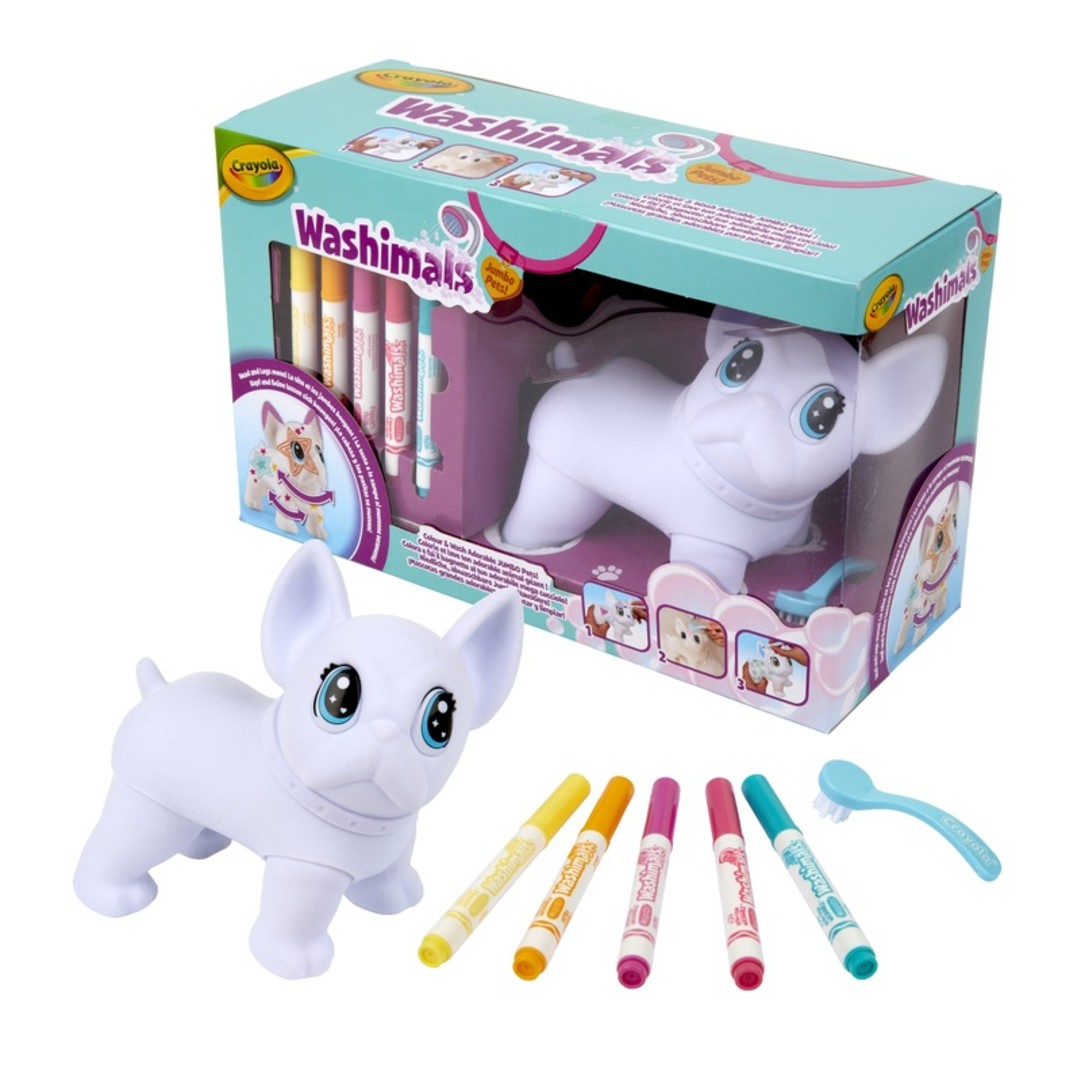 Washimals Jumbo Pets - Big WillburPackaging with contents