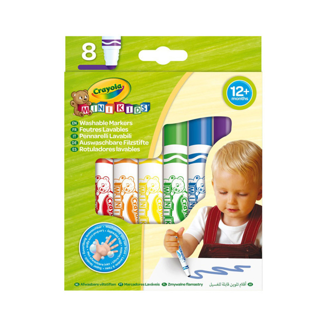 Mini Kids - 8 Pennarelli LavabiliFront view