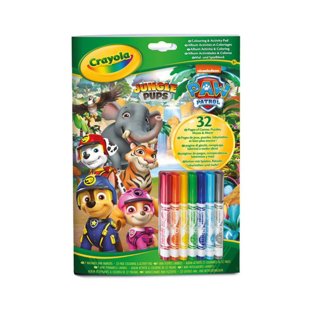 Album Attivit & Coloring - Paw PatrolFront view