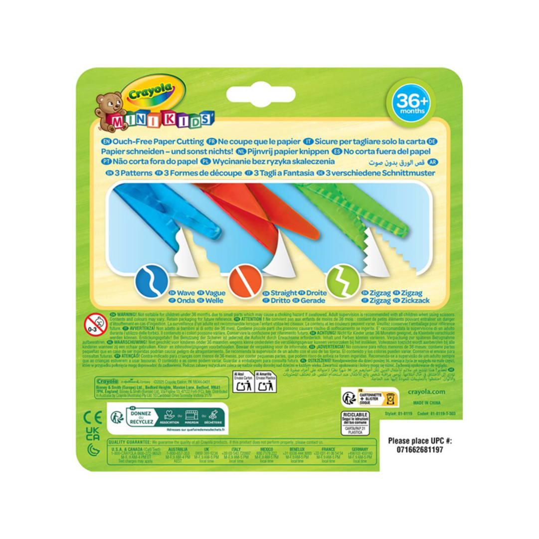 Mini Kids - 3 Forbici di SicurezzaBack view