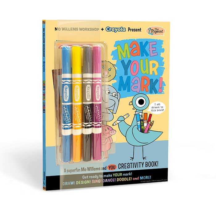 Crayola x Mo Willems Workshop presents Make your Mark front cover