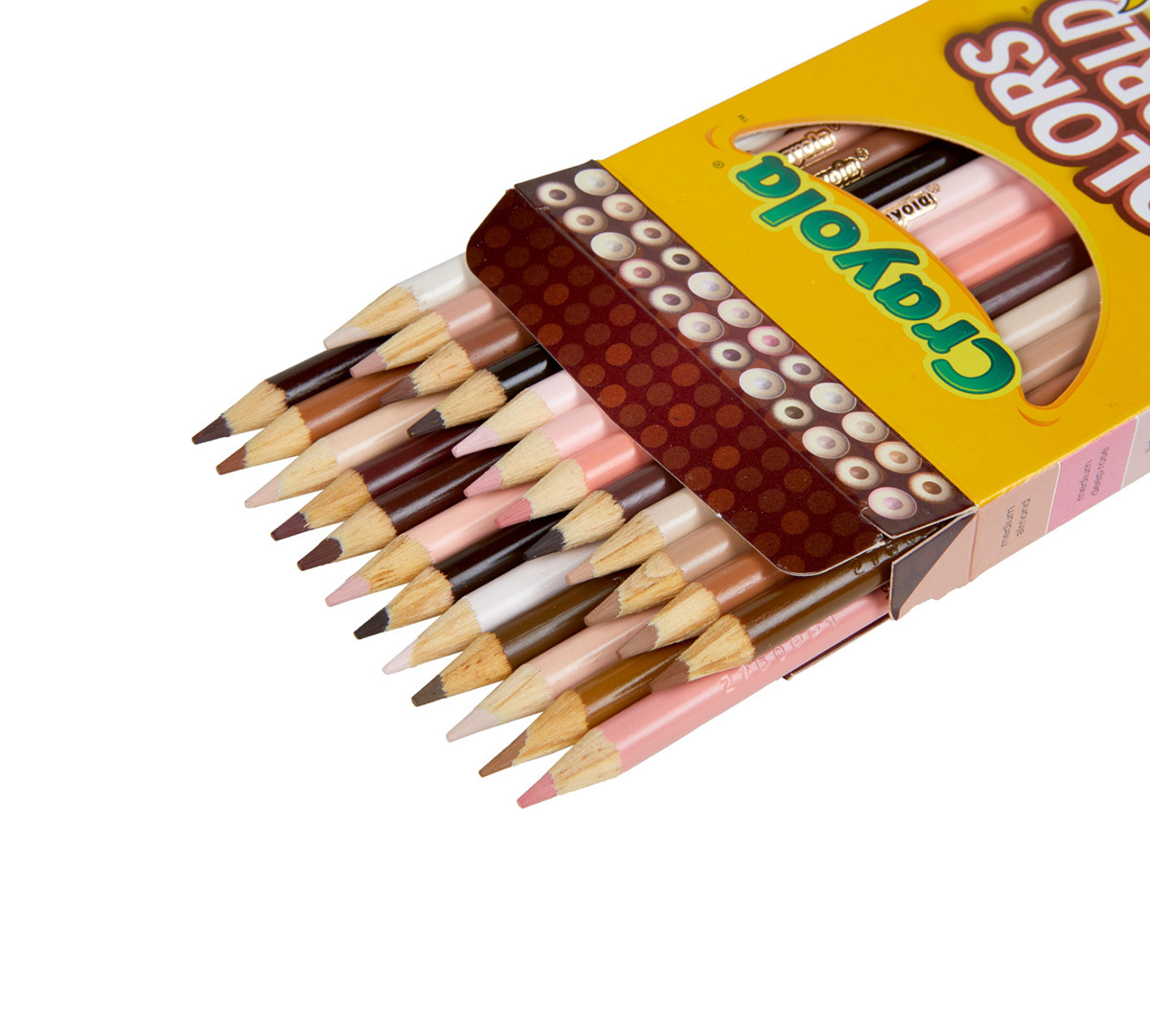 Colors of the World Skin Tone Colored Pencils  24 Count