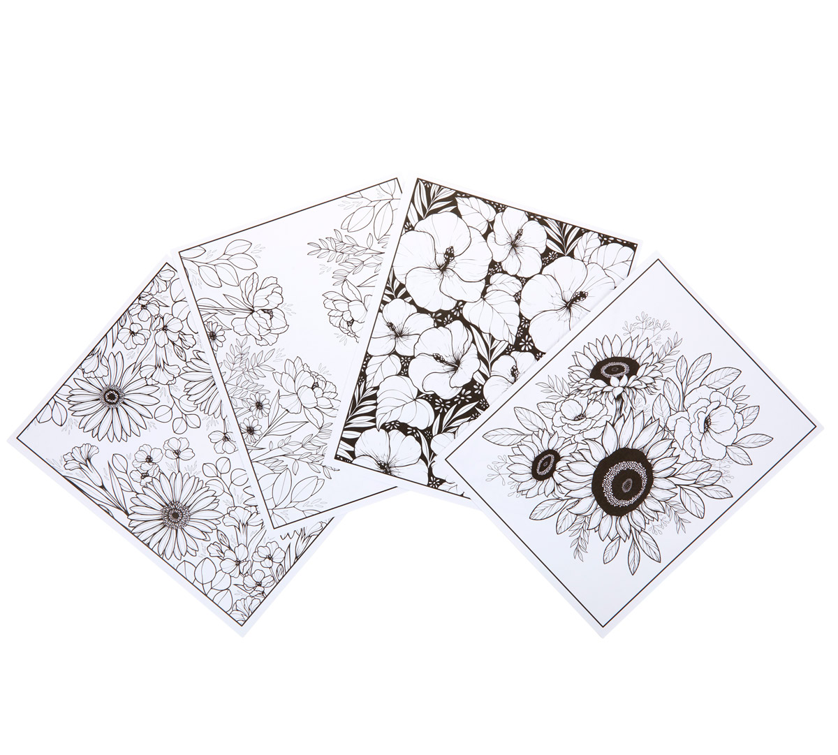 Crayola Florals Coloring Book Pages