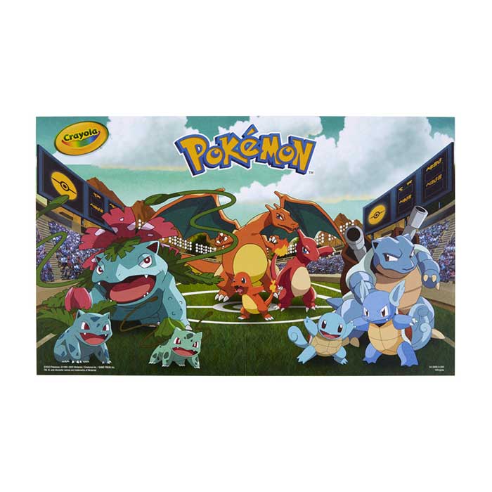 Pokémon Coloring Pages, 28 pages. Poster.