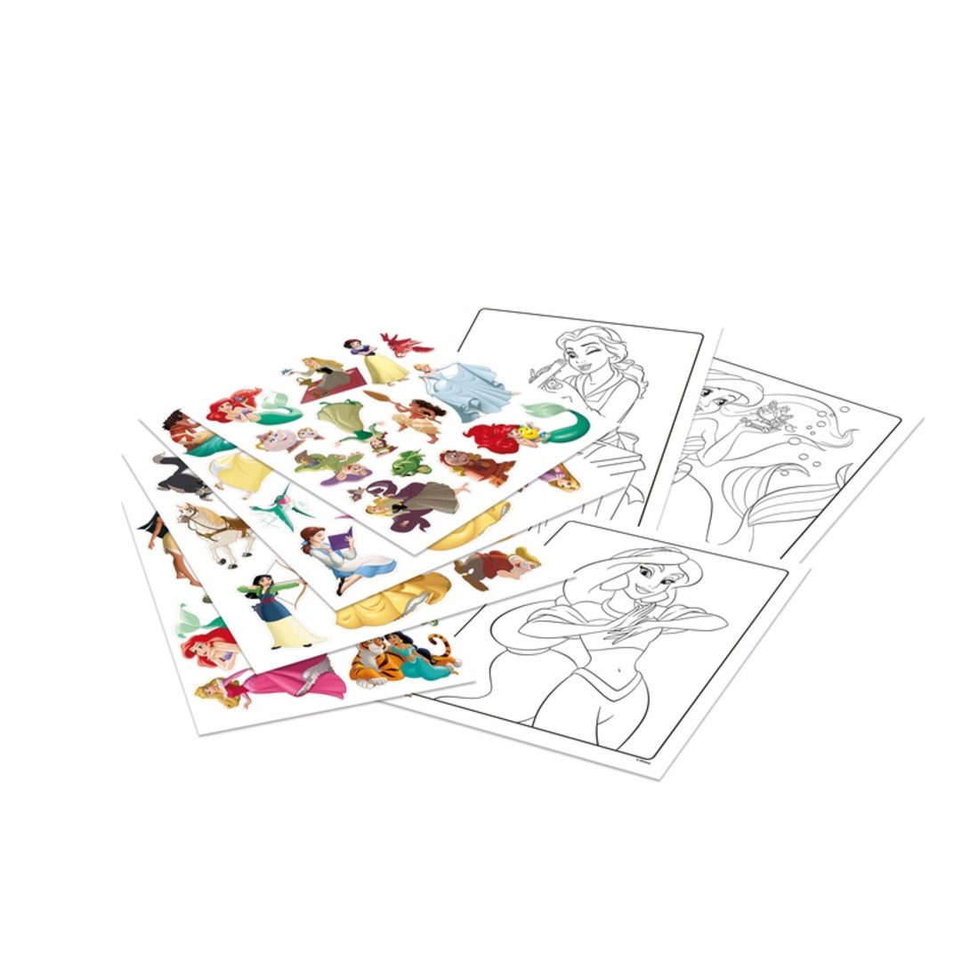 Album Colour & sticker - Disney PrincipesseContents