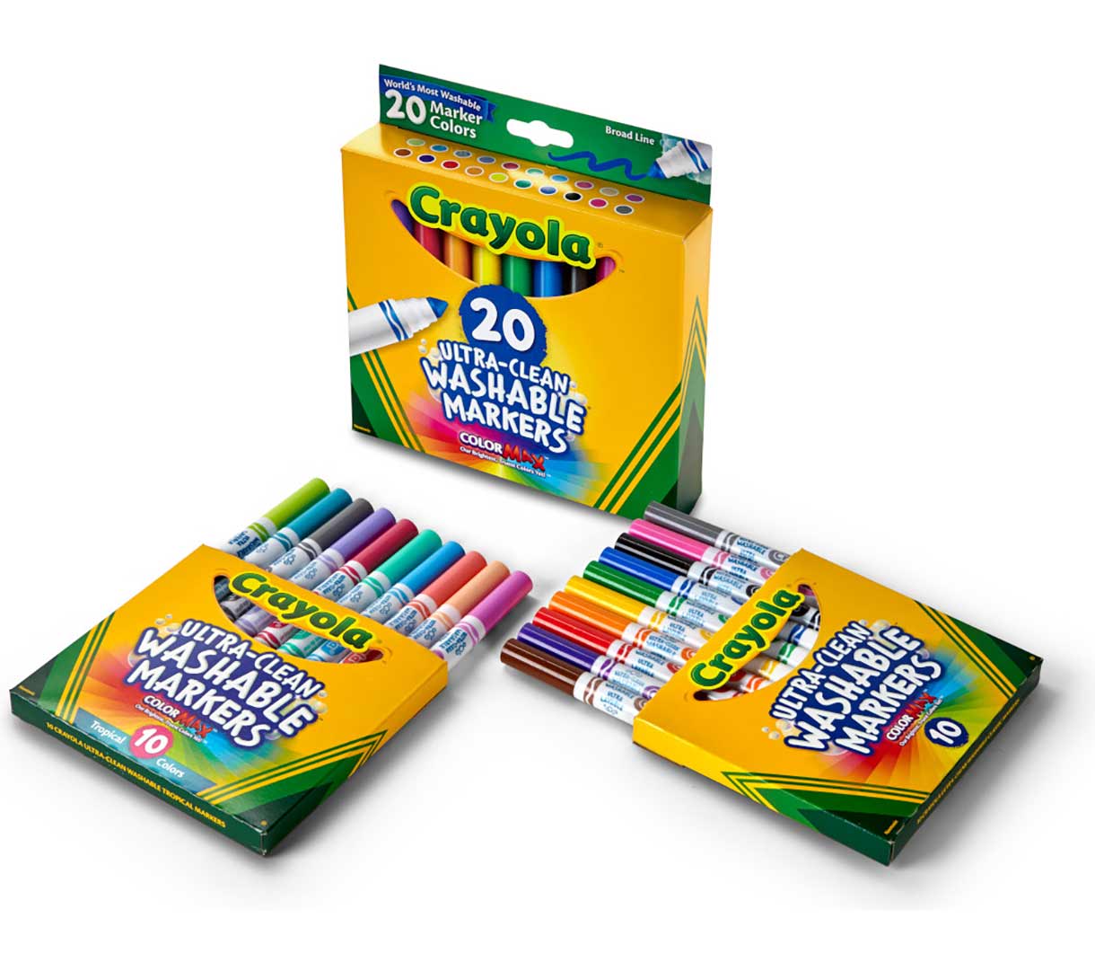 Ultra-Clean Broadline Markers  20 count. Outer and Inner packaging.