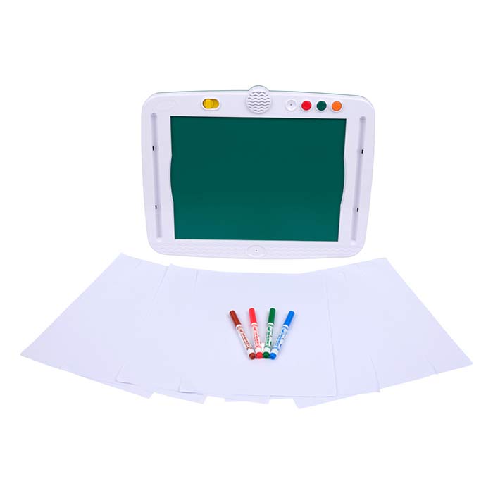 Crayola Story Creator, Interactive Sound Tablet for Kids contents.