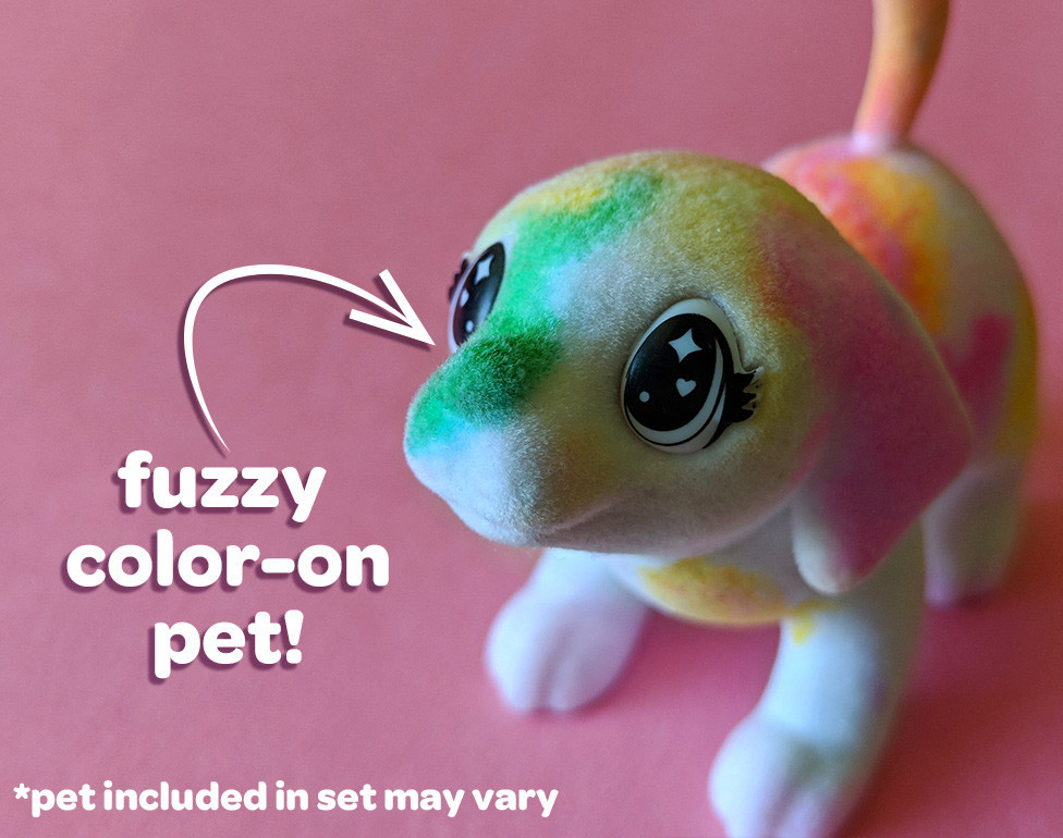 Scribble Scrubbie Fuzzy pet