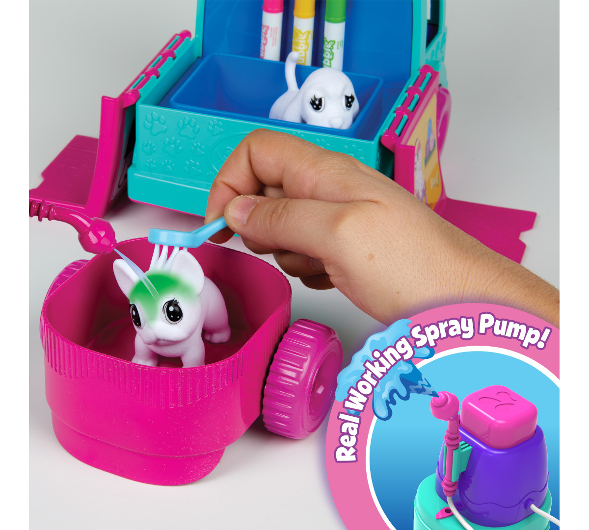 Scribble Scrubbie Pet Grooming Truck