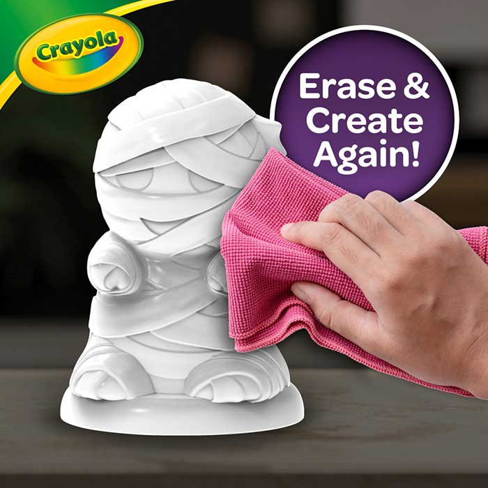 Light-Ups Mummy. Erase & create again!